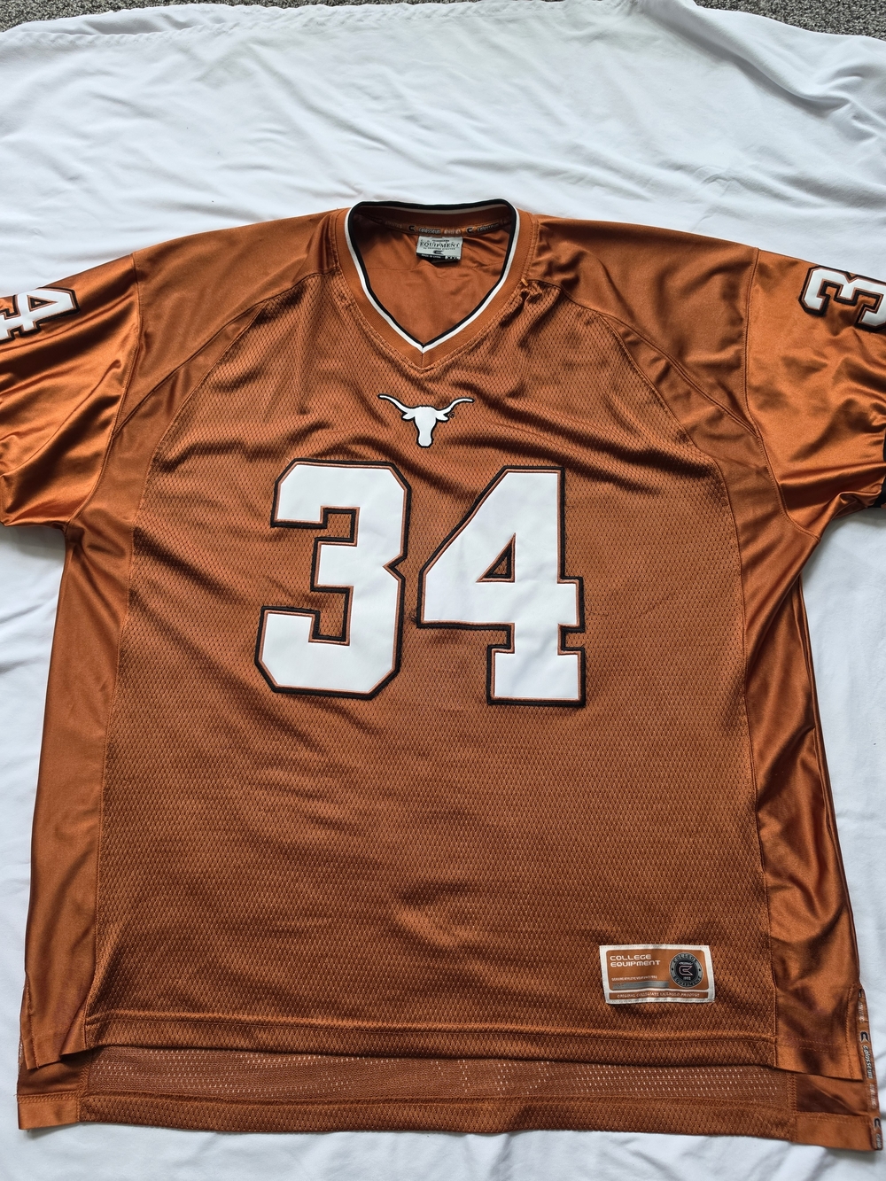Texas Longhorns #34 Football Jersey Mens XXL Colosseum Burnt Orange